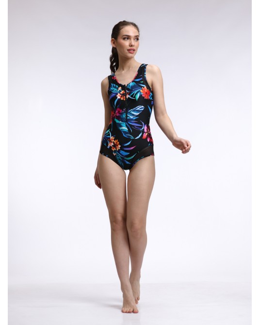 Midnight Palm Swimsuit